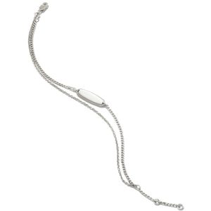 Marlee Multi Strand Bracelet in Sterling Silver - view 2