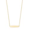 Mattie Bar Pendant Necklace in 18k Gold Vermeil