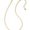 Merrick Chain Necklace in Vintage Gold
