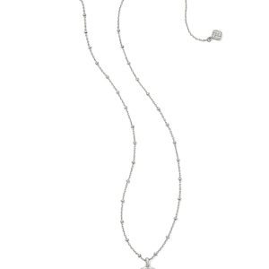 Om Coin Silver Short Pendant Necklace - alternate view