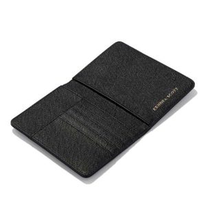 Passport Holder in Black - view 2