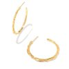 Sophee Hoop Earrings in 18k Gold Vermeil